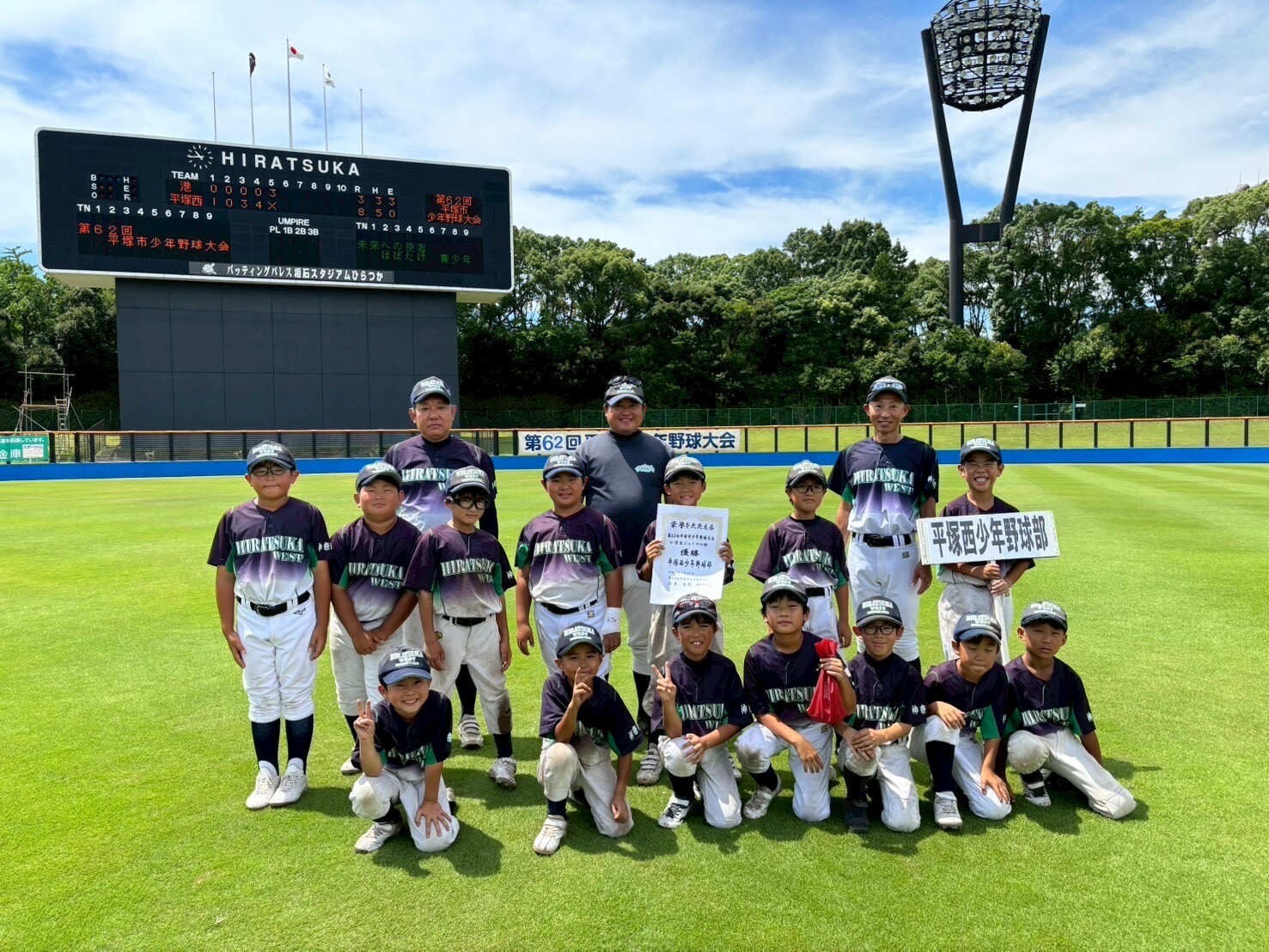 ジュニア 優勝チーム