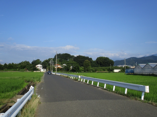 20171007 コース途中から見た真田城跡